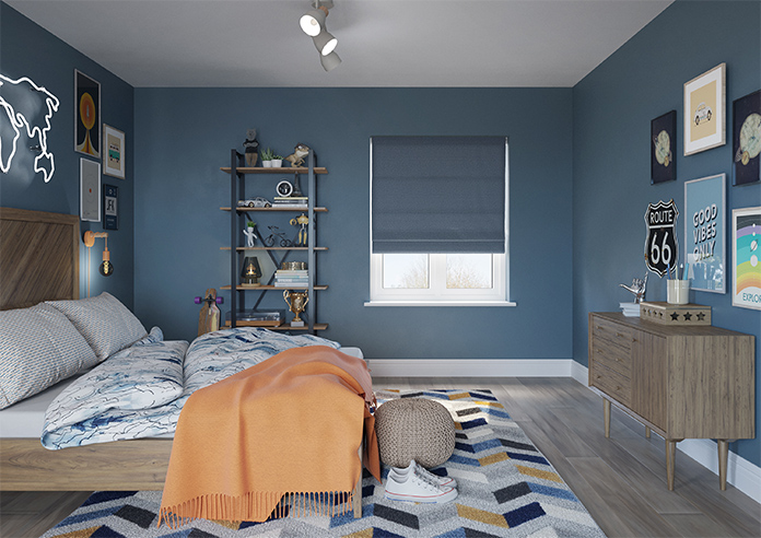 Carina, Aegean - Twist&Fit Roman Blind - Image 9
